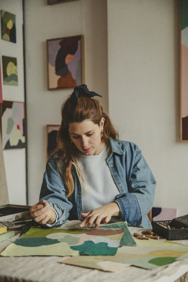 Andrea Mongenie — Painter - Élodie Daguin